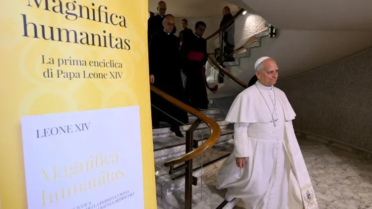 A disseminação da encíclica de Leão XIV 