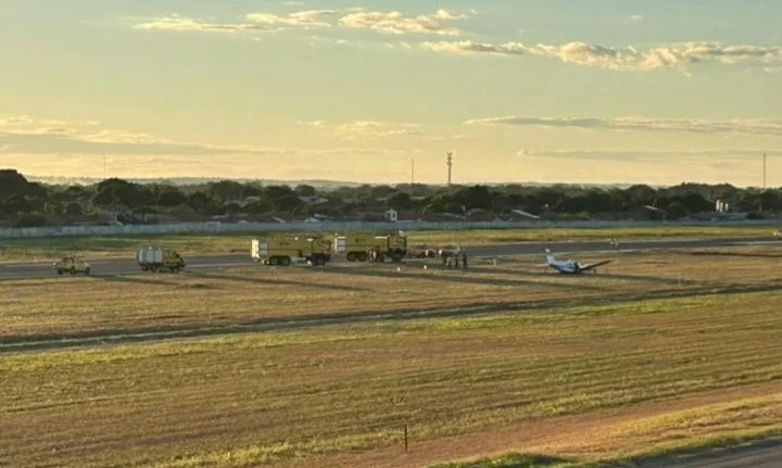 Aeroporto de Teresina retoma atividades após interdição causada por avião