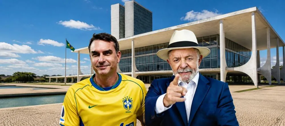 Flávio Bolsonaro abre vantagem sobre Lula em nova pesquisa e amplia debate sobre a sucessão presidencial