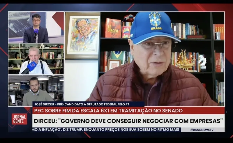 José Dirceu critica política econômica e expõe divergências dentro do governo Lula