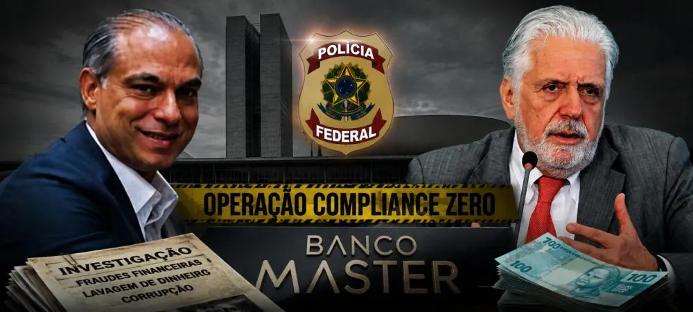 Banco Master: PF amplia cerco e mira Jaques Wagner e Augusto Lima em nova fase da Compliance Zero