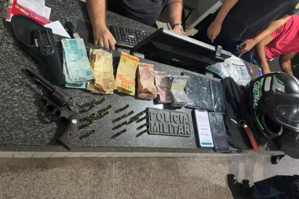 Suspeito de onda de assaltos é preso após confronto armado com policiais em Piripiri