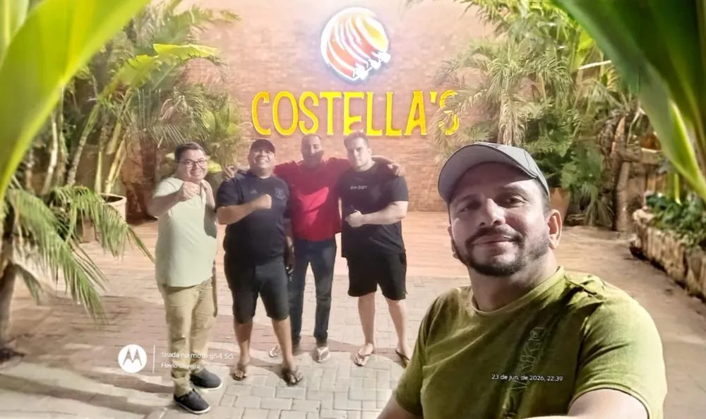 Reginaldo Fantasmão e os amigos por aplicativos - Foto: Reprodução