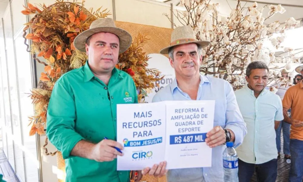 Ciro Nogueira anuncia novos investimentos em Bom Jesus e reforça apoio ao município