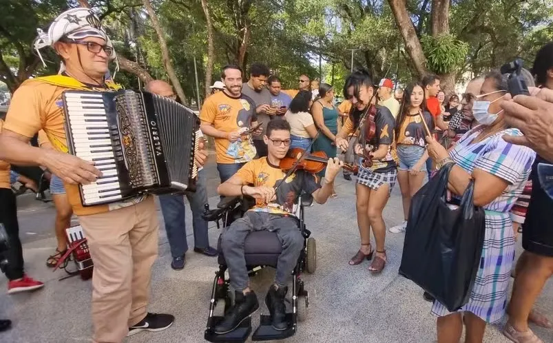  Celebração de Fé e cultura: Procissão da Sanfona um público eclético e emociona Teresina 