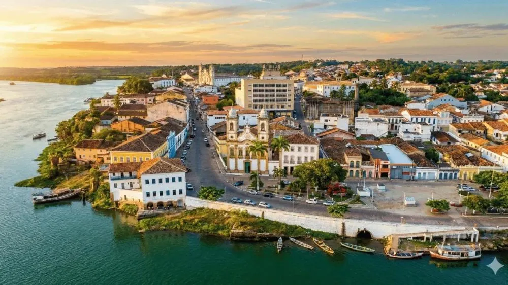 Cidade de Penedo a Atenas Alagoana banhada pelo Rio São Francisco - Foto: Reprodução