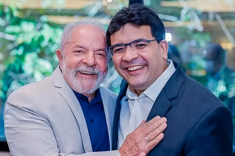 Lula da Silva e Rafael Fonteles - Foto: Reprodução