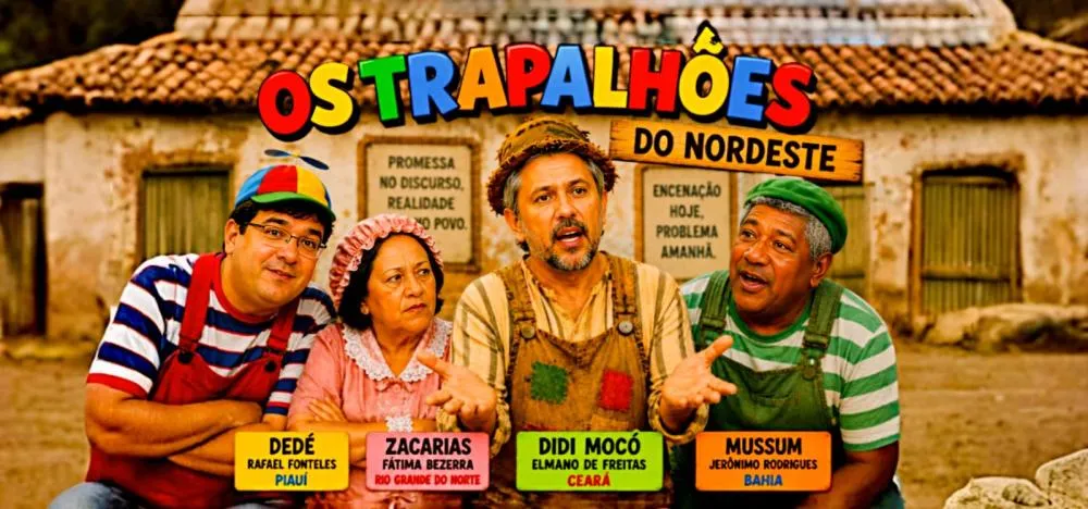 Elmano, o trapalhão do Ceará: quando a política imita Didi, mas sem a graça