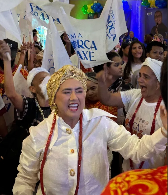 Mãe Ruthineia tem nome aprovado na convenção e está oficialmente candidata a uma vaga na Alepi - Foto: Reprodução