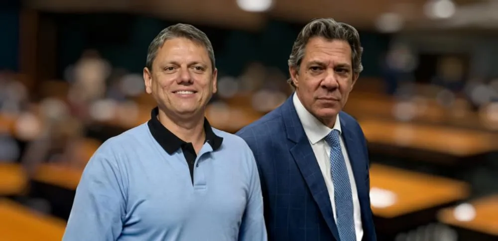 Tarcísio de Freitas dispara e deixa Haddad para trás - Foto: Reprodução