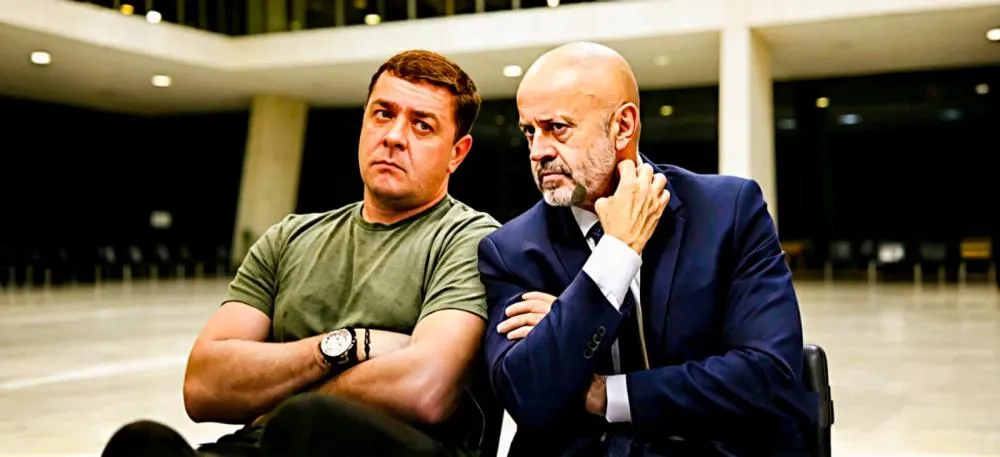 Lulinha e o Careca do INSS - Foto: Reprodução/Imagem gerada por IA