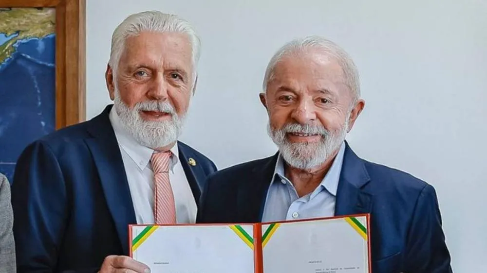Jacques Wagner e Lula da Silva - Foto: Reprodução