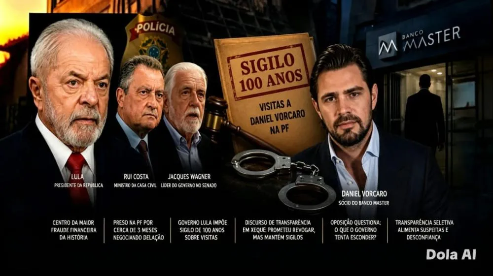 “O sigilo que protege Vorcaro também protege o governo?”