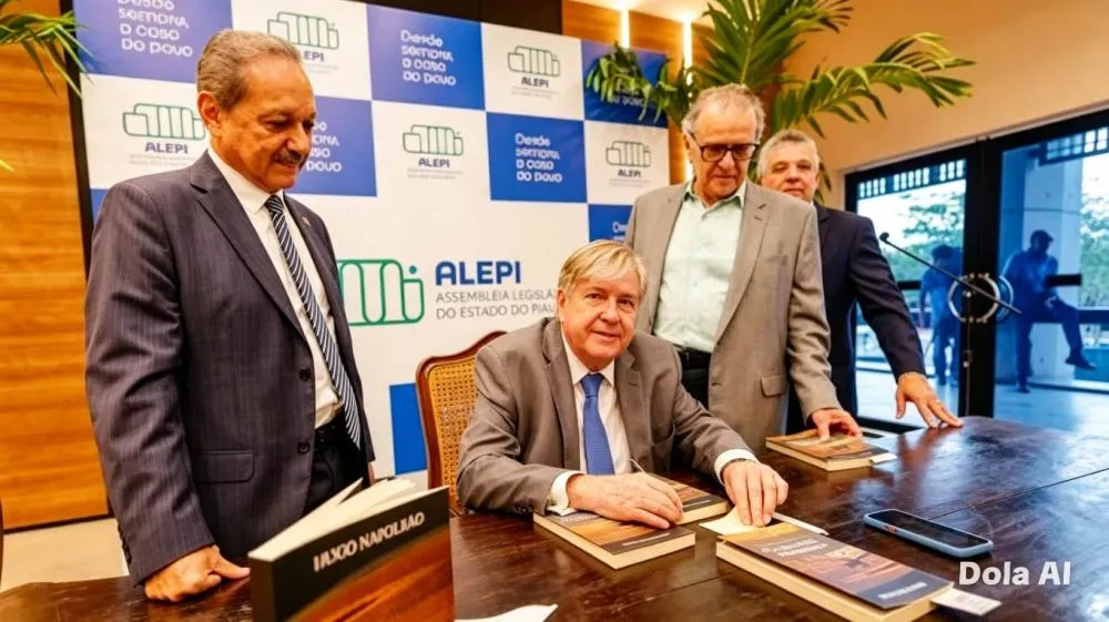 Hugo Napoleão lança livro de memórias com bastidores de mais de 40 anos da política brasileira