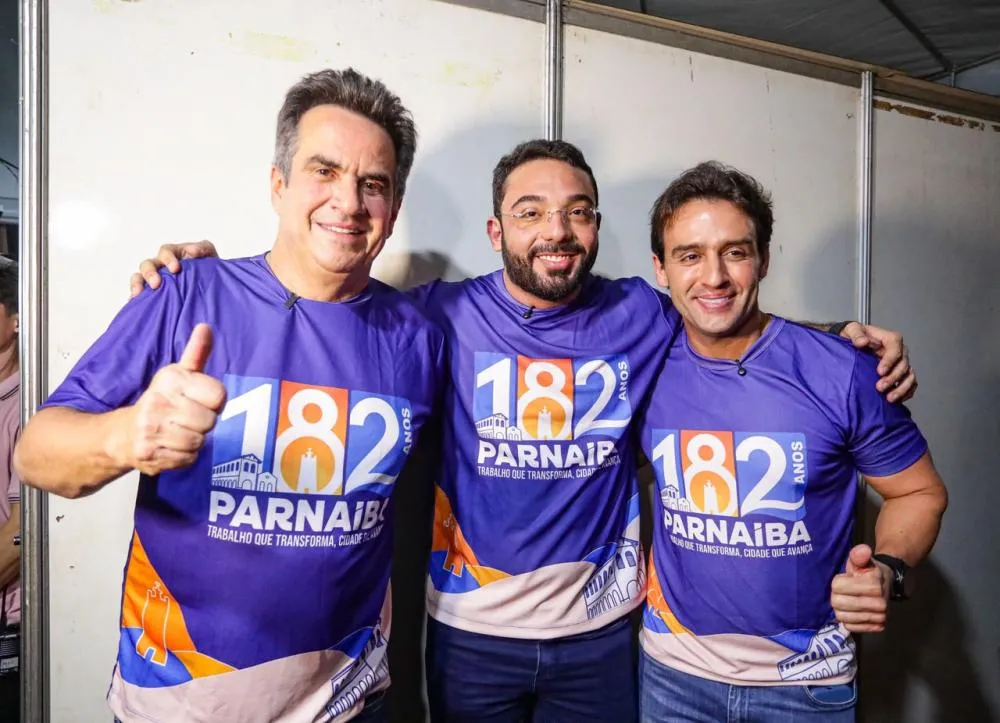 Ciro Noguera, Francisco Emmanuel e Flávio Nogueira Júnior - Foto: Reprodução