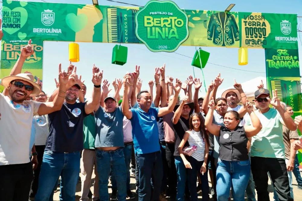 Joel Rodrigues foi uma atração em Bertolínia - Foto: Reprodução