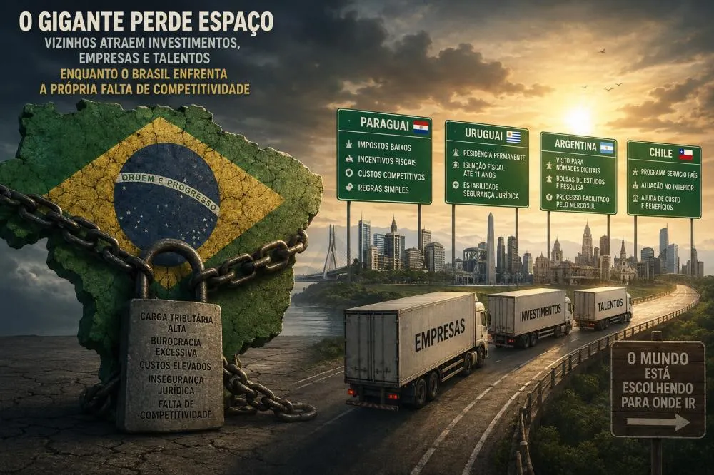 A migração de grupos empresariais brasileiros do Brasil para países da América Latina cresceu nos últimos três anos - Foto: Reprodução