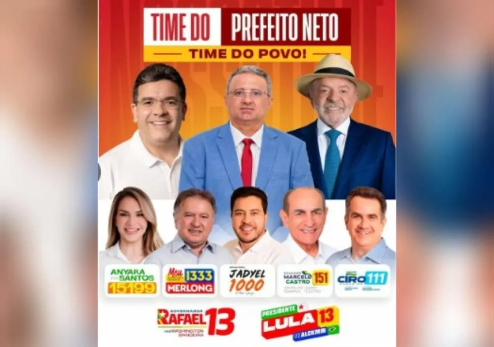 Prefeito petista rompe expectativa e anuncia apoio a Ciro Nogueira para o Senado