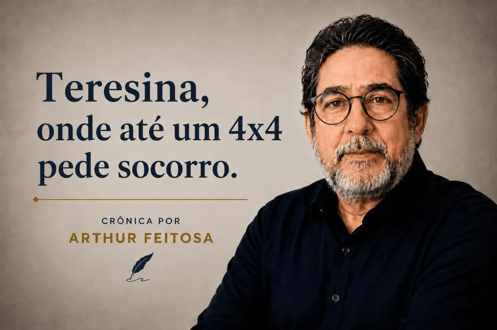 Teresina, onde até um 4x4 pede socorro