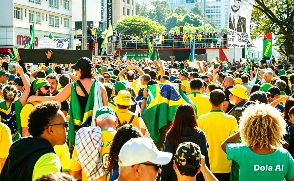 A direita foi às ruas em várias capitais e cidades brasileiras - Foto: Reprodução