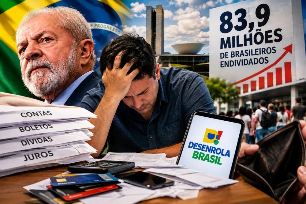 Desenrola alivia mas brasileiro continua atolado em dívidas - Foto: Reprodução
