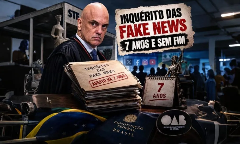 O “inquérito do fim do mundo” já dura sete anos - Foto: Reprodução
