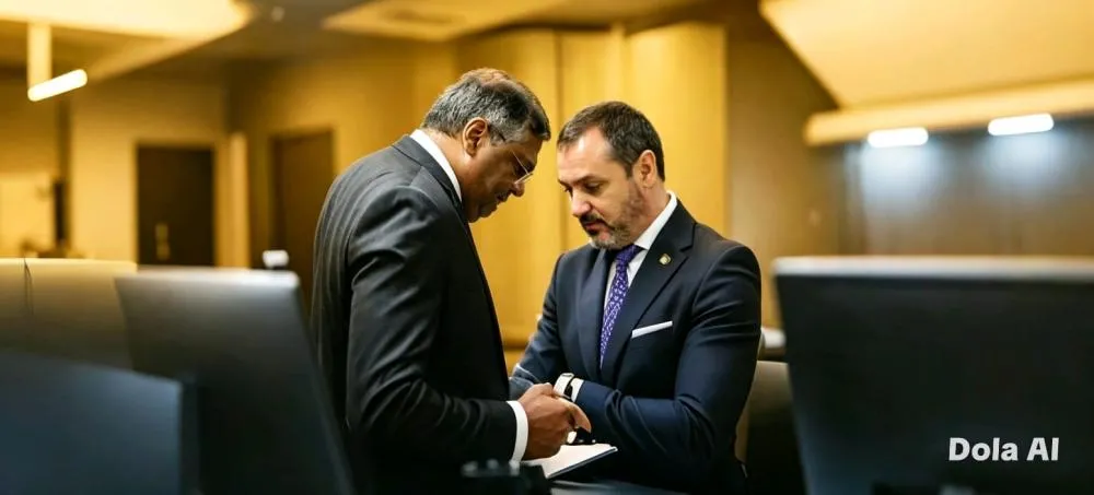 Flávio Dino e Andrei Rodrigues - Foto: Reprodução/Imagem editada por IA