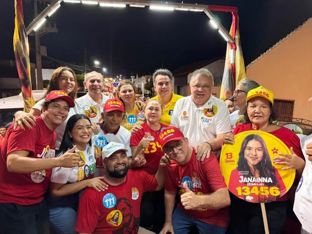 O apoio incondicional da prefeita de Luzilândia à candidatura de reeleição de Ciro Nogueira - Foto: Reprodução