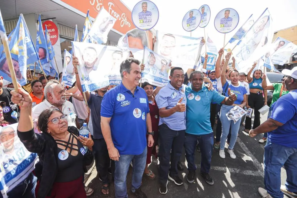No mano a mano, Ciro e Joel percorreram o mercado do Dirceu - Foto: Reprodução