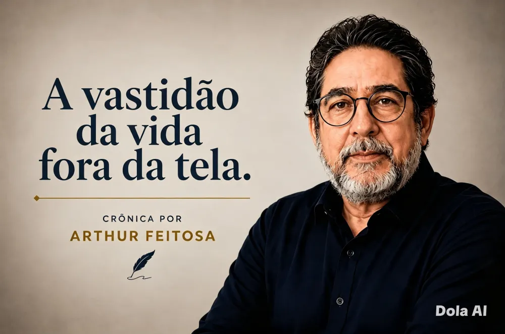A vastidão da vida fora da tela