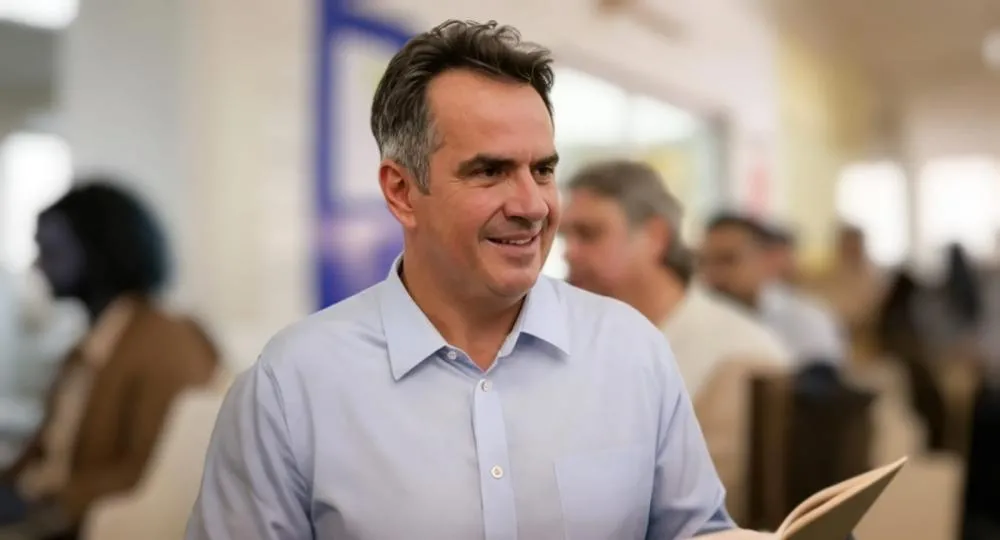Ciro lidera pesquisa para o Senado, mas diz que está com os pés no chão - Foto: Reprodução