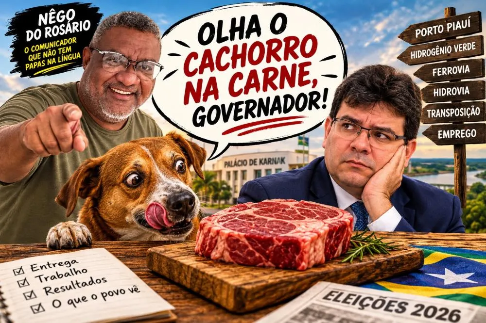 “Olha o cachorro na carne, governador”: Nêgo do Rosário vê uma eleição ainda sem dono
