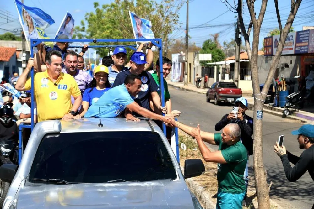 Ciro, Joel e Jeová comandaram a carreata que impactou a Grande Santa Maria da Codipi - Foto: Reprodução