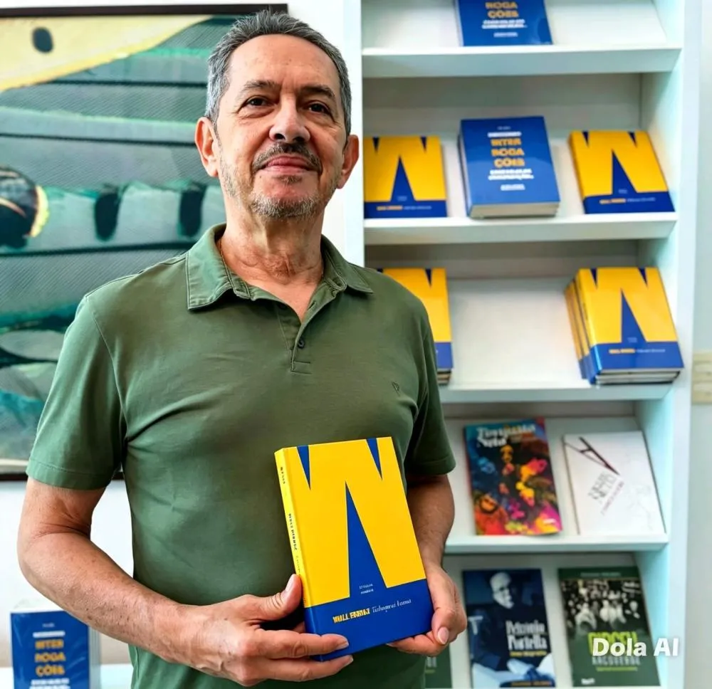 Publicitário George Mendes lança livro sobre a trajetória de Wall Ferraz