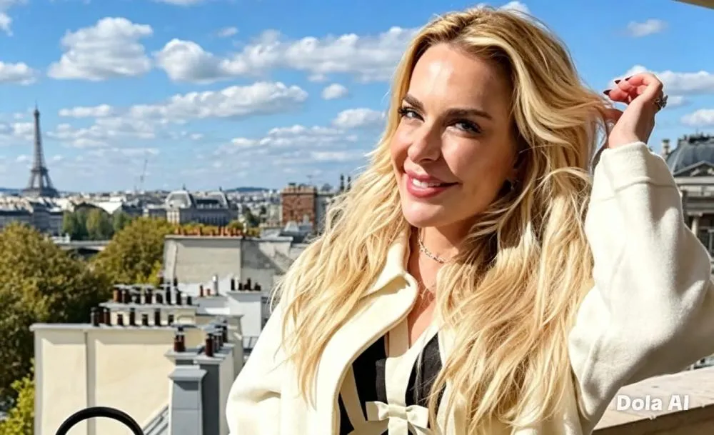 Roberta Luchsinger em Paris - Foto: Reprodução