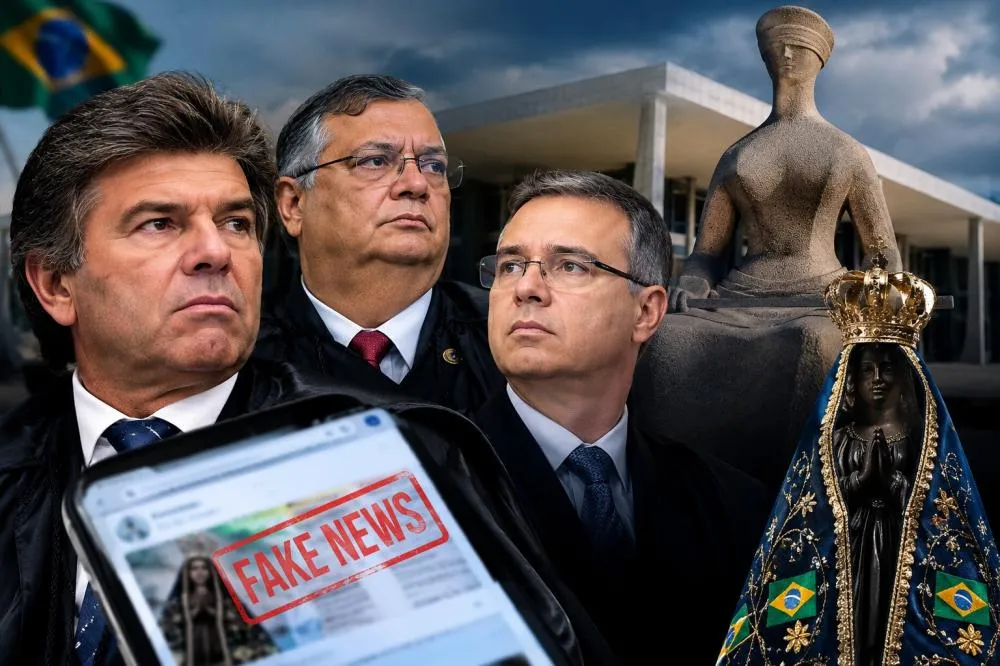 Fux suspende decisão de Dino e restabelece ordem do TSE sobre posts envolvendo Flávio Bolsonaro