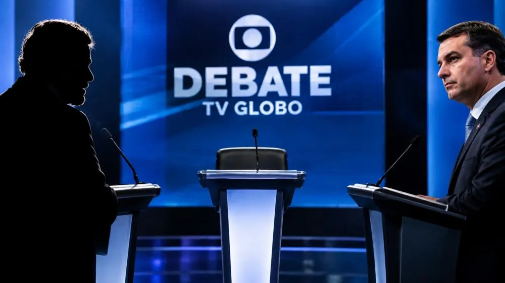 A presença de Lula da Silva no debate da Globo ainda é um incógnita - Foto: Reprodução/Imagem gerada por IA