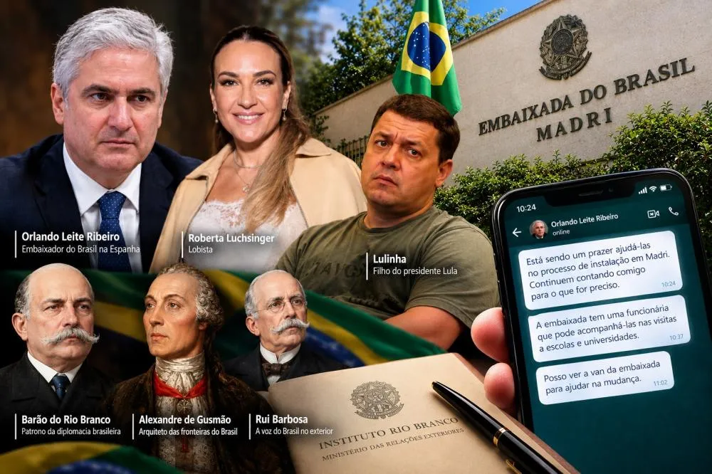 A atitude de Leite Ribeiro não repesenta crime, porém destoa do verdadeiro papel de um diplomata - Foto: Reprodução