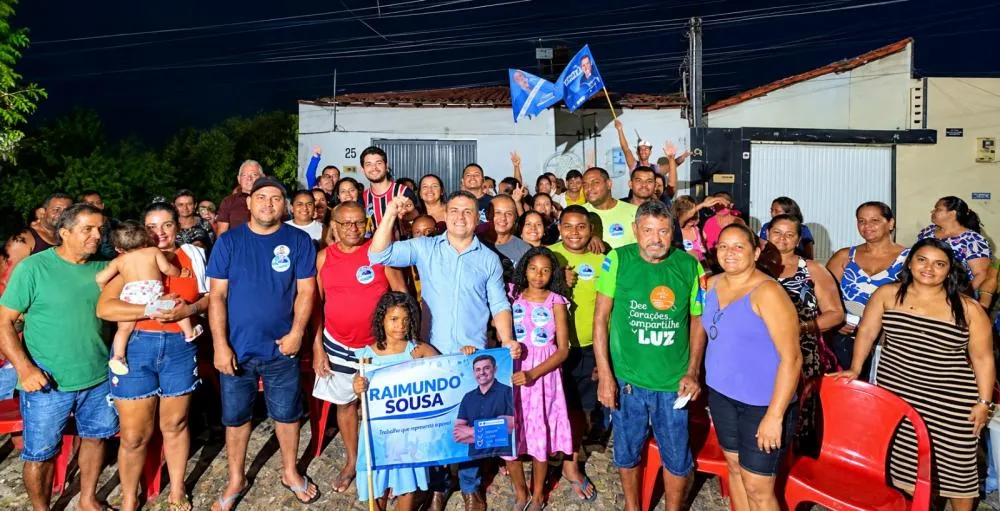 Em cada reunião, Raimundo Sousa recebia a atenção e o carinho da comunidade - Foto: Reprodução