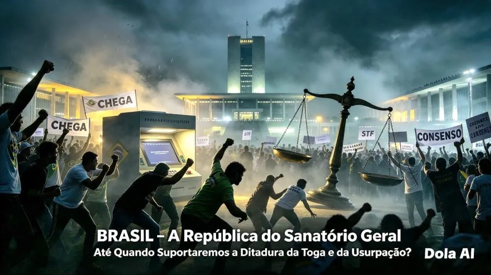 BRASIL - A República do Sanatório Geral: Até Quando Suportaremos a Ditadura da Toga e da Usurpação?