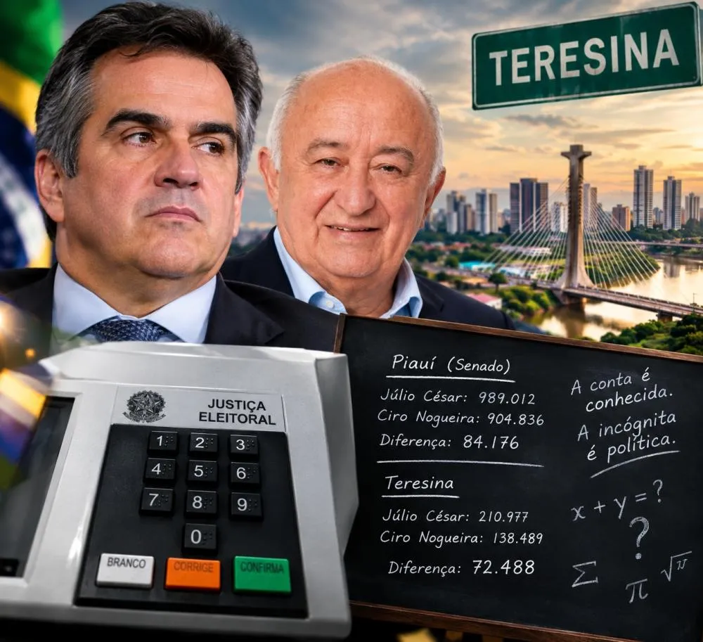Ciro, Júlio e a matemática que esbarra nas ciência humana e social - Foto: Reprodução/Arte gerada por IA