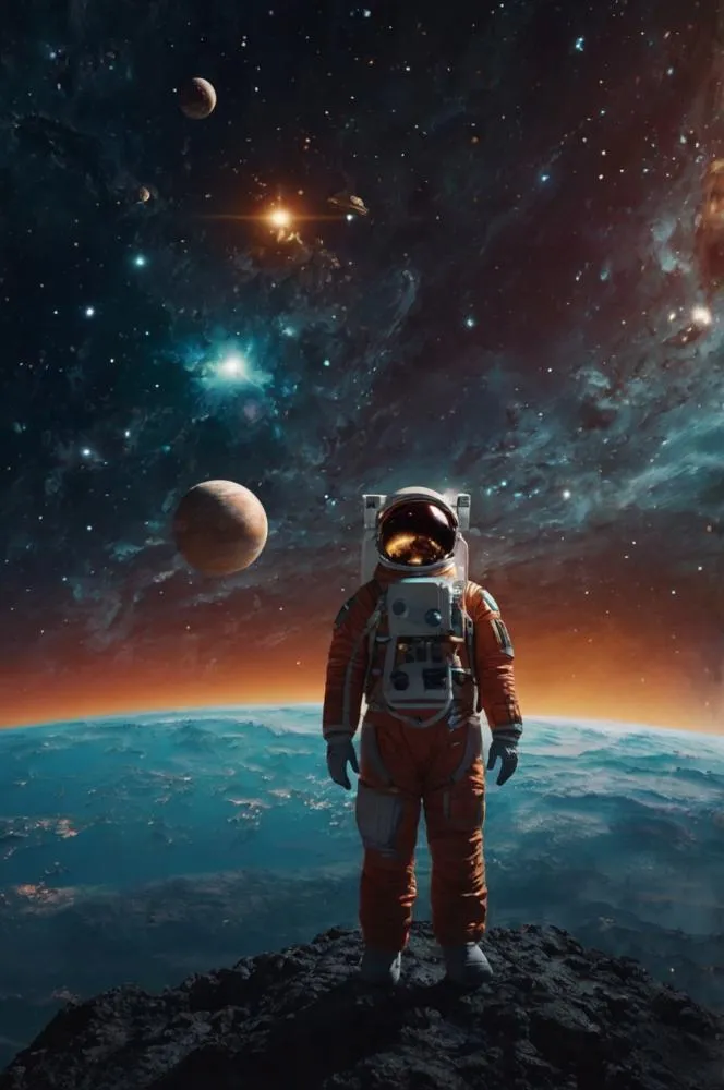 Olhe para o céu sem perder a Terra de vista