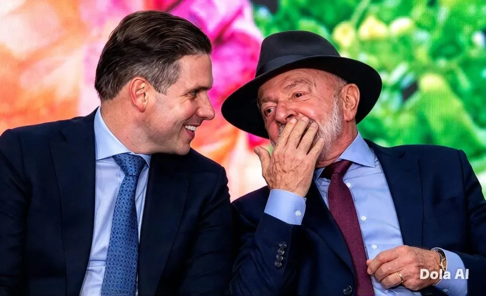 Hugo Motta e Lula da Silva - Foto: Reprodução