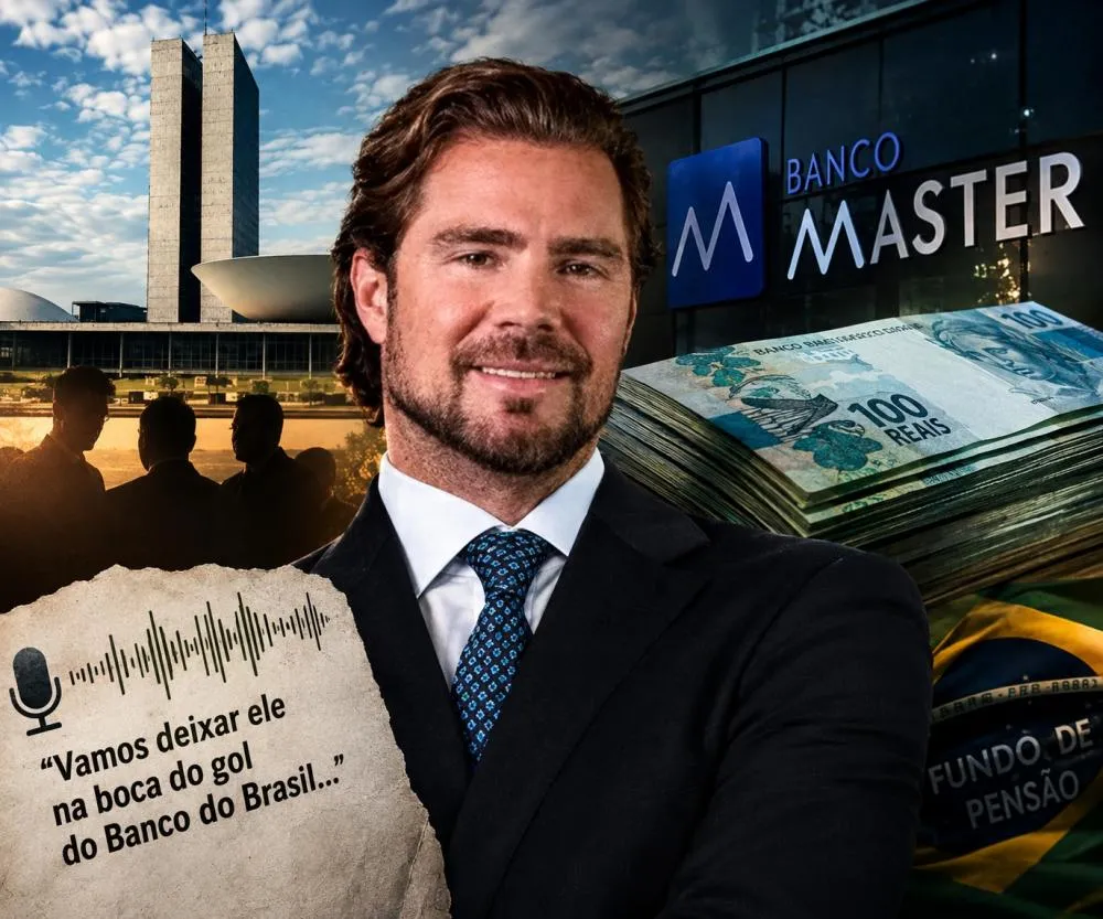 Se dependesse de pessoas do entorno do Planalto, Vorcaro teria abocanhado também o Banco do Brasil - Foto: Reprodução/Imagem gerada por IA