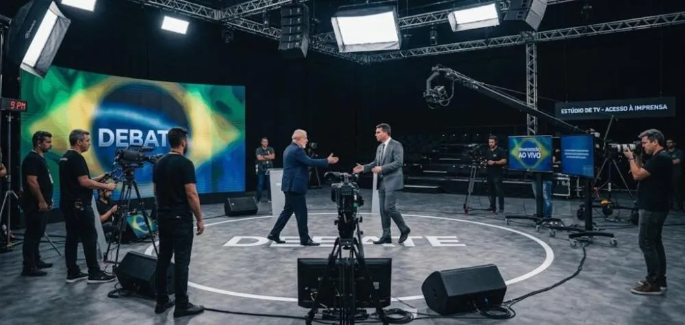 A participação de Lula nos últimos debates ainda é uma grande indefinição - Foto: Reprodução/Imagem gerada por IA