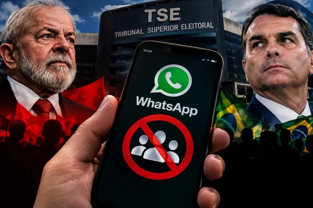 Kassio e Mendonça divergem quanto aos canais no whatsapp - Foto: Reprodução/Imagem gerada por IA