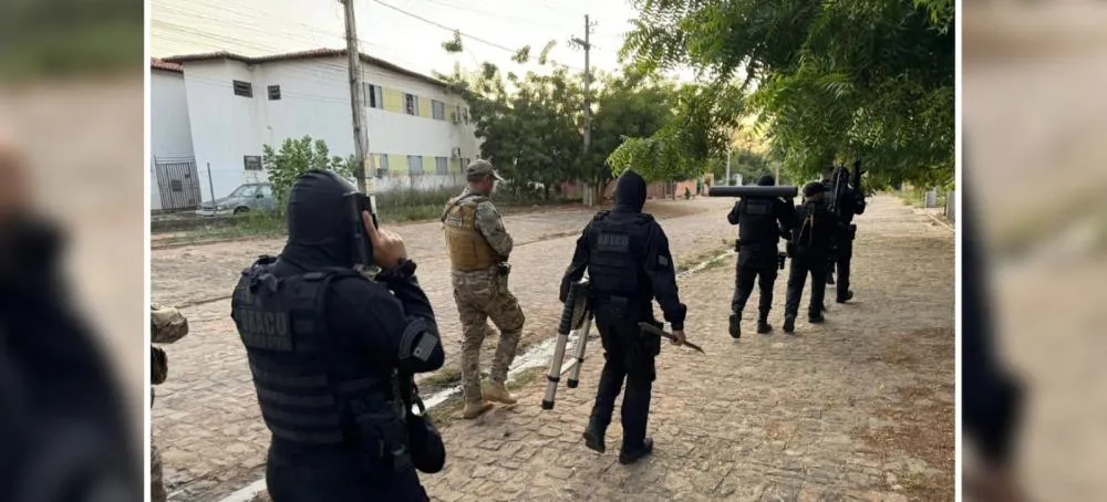 Operação DRACO 160: Golpe no Bonde dos 40 em Teresina alveja facção que executa em tribunais do crime