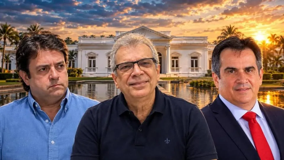 Tiago Junqueira, João Vicente Claudino e Ciro Nogueira - Foto: Reprodução