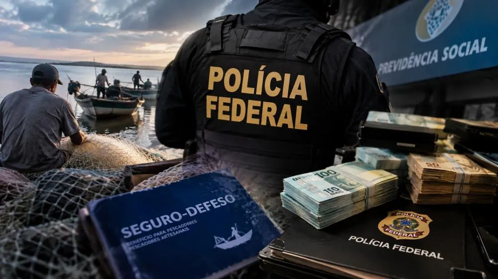 Operação apreendeu mais de R$ 2,8 milhões - Foto: Reprodução/Arte gerada por IA