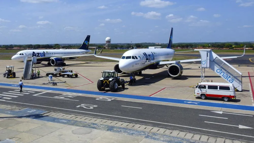 Aviões da Gol e Azul colidem em manobra no Aeroporto de Teresina